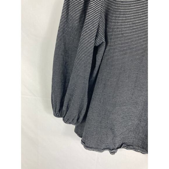 Max Studio Striped Top Size Medium - Picture 2 of 5